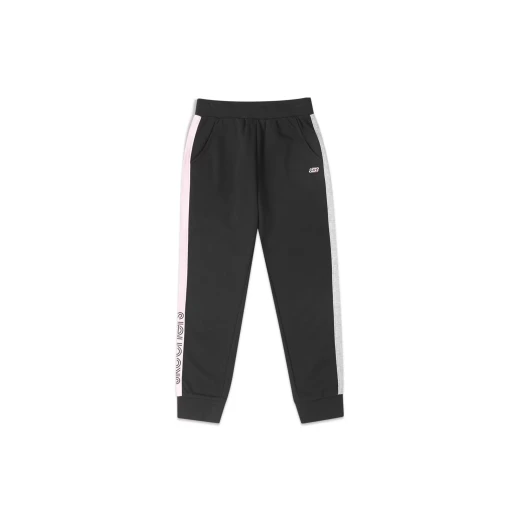Skechers Kids' Active Pants Black Cotton Blend with Design Details and Comfortable Fit Size L 54% Cotton 46% Polyester - Skechers - Image 2