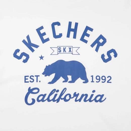 Skechers Men's Long Sleeve Tee Shirt White Cotton 100% Cotton Fabric Design Details Comfort Wear Size Medium Long Lasting Style - Skechers - Image 5