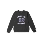 Skechers Women's Pullover Black XS Comfortable Cotton and Polyester Blend Featuring Stylish Design Details Ideal for Everyday Wear, SKU L719W046 63% Cotton 37% Polyester - Skechers