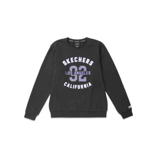 Skechers Women's Pullover Black XS Comfortable Cotton and Polyester Blend Featuring Stylish Design Details Ideal for Everyday Wear, SKU L719W046 63% Cotton 37% Polyester Skechers Women's Pullover Black XS Comfortable Cotton and Polyester Blend Featuring Stylish Design Details Ideal for Everyday Wear, SKU L719W046 63% Cotton 37% Polyester