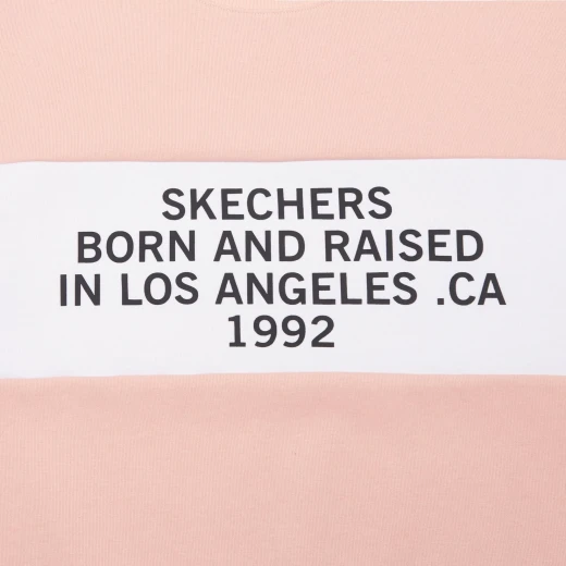 Skechers Women's Pullover Shirt Rose Color Cotton Blend Long Sleeve Comfortable Casual Top Featuring Stylish Design Details Size Large, SKU L719W094 0018 - Skechers - Image 5