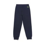 Skechers Kids' Navy Pant with Comfortable Fit and Design Details, Cotton Blend, Size M, Made with 55% Cotton, 45% Polyester and Rib 95% Cotton 5% Spandex, SKU L819B019 002Z - Skechers