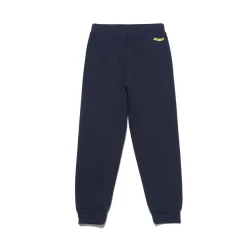 Skechers Kids' Navy Pant with Comfortable Fit and Design Details, Cotton Blend, Size M, Made with 55% Cotton, 45% Polyester and Rib 95% Cotton 5% Spandex, SKU L819B019 002Z