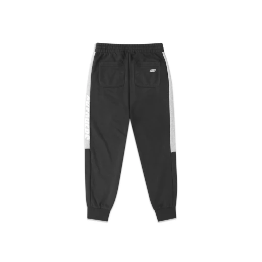 Skechers Kids Knit Pants Black Color With Design Details Featuring 55% Cotton and 45% Polyester Blend. Comfortable and Stylish Kid's Apparel. Size Medium - Skechers - Image 3