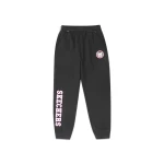 Skechers Kids Knit Pants Black 62.4% Polyester 37.6% Cotton Blend Pant with Design Details for Kids Size Small Comfortable and Stylish Everyday Wear SKU L819G007 0018 - Skechers