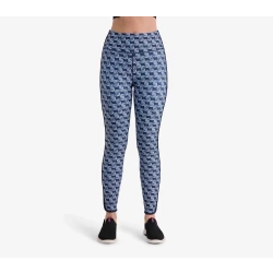 HW FL Legging for Women by Clothing Chain, Featuring GOSCULPT Fabric (73% Polyester, 27% Spandex), Available in Size S, Navy Color, Ideal for Fitness and Activewear