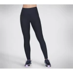 Skechers Go Flex Rib High Waisted Leggings Black S Activewear - Skechers