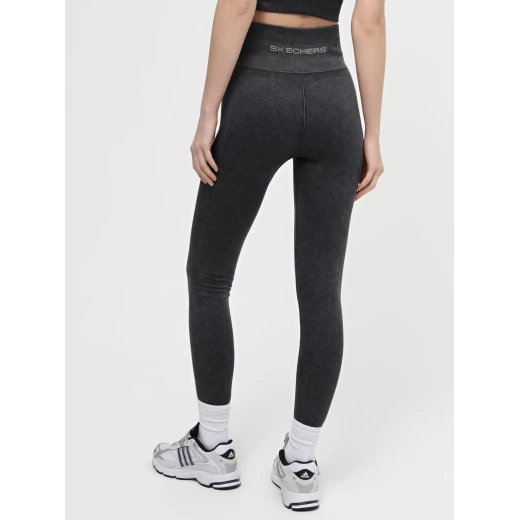 Skechers Go Walk Legging II Women's Black Athletic Pants Medium Size Comfortable and Stylish Workout Gear Breathable Fabric Supportive Fit Available in Multiple Sizes - Skechers - Image 3