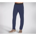 Skechers GOwalk Action Men's Woven Pants Navy S Athletic Comfort - Skechers
