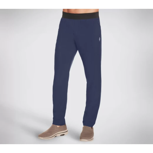 Skechers GOwalk Action Men's Woven Pants Navy S Athletic Comfort - Skechers - Image 2