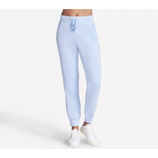 Skechers Women's SkechLuxe Elevate Jogger Pants Blue Small Comfortable SKECHWEAVE Fabric Drawcord Waistband - Skechers - Image 2