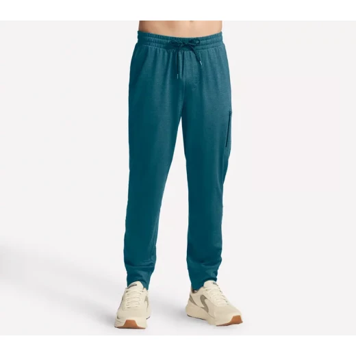 Skechers Performance Harry Kane Weekend Performance Jogger for Men: Breathable 4 Way Stretch SKECH KNITS Ultra Go Fabric with Zipped Pockets, XL Size, Teal Skechers Performance Harry Kane Weekend Performance Jogger for Men: Breathable 4 Way Stretch SKECH KNITS Ultra Go Fabric with Zipped Pockets, XL Size, Teal