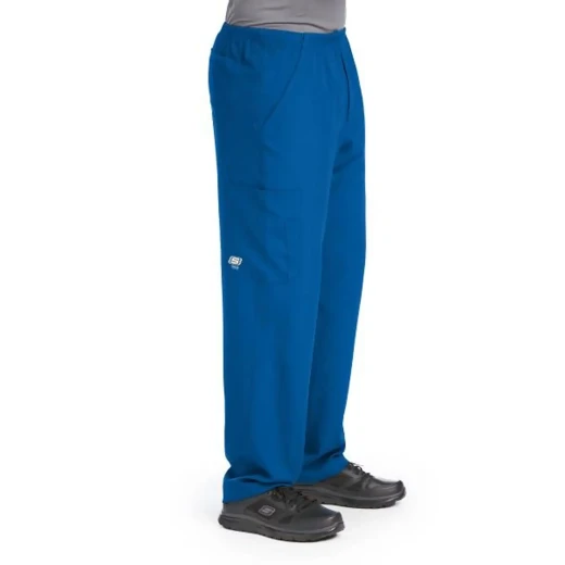 Barco Skechers Structure Men's Scrub Pants Blue Large Performance Stretch Barco Skechers Structure Men's Scrub Pants Blue Large Performance Stretch