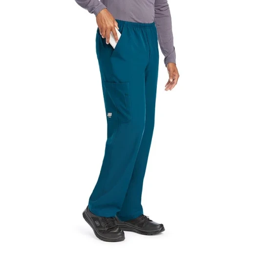 Barco Skechers Structure Men's Scrub Pants Bahama Elastic Waist L - Skechers - Image 2