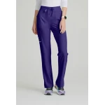Reliance Women's Scrub Pants Purple Small, Comfortable and Durable Medical Uniforms - Skechers