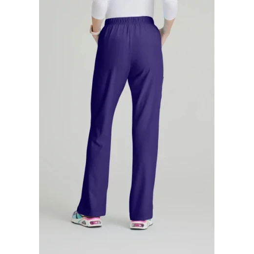 Reliance Women's Scrub Pants Purple Small, Comfortable and Durable Medical Uniforms - Skechers - Image 3