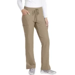 Reliance Women's Scrub Pants Beige Size M Comfortable Stretch Fabric and Elastic Waistband for Healthcare Professionals Modern Design SK201 39 - Skechers