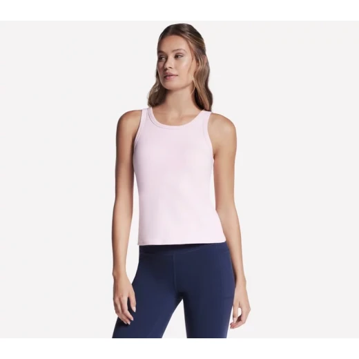Skechers Go Walk Shelf Bra Tank Top Pink L Women's Activewear - Skechers - Image 2