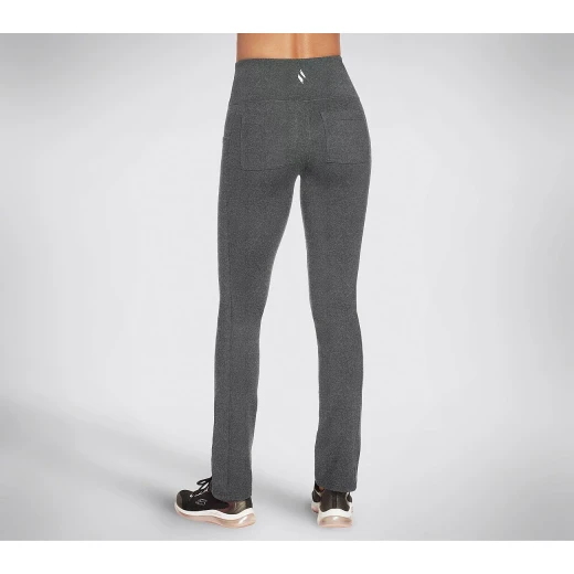 Skechers Go Walk Joy Pant Women's Gray Activewear S, High Waisted, with Pockets - Skechers - Image 3