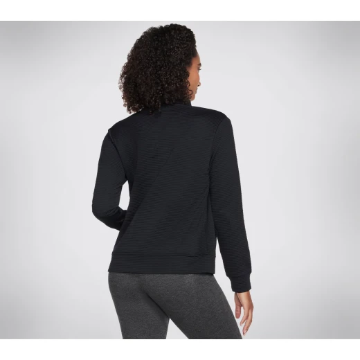 Skechers GoLounge Wear Women's Hoodless GoWalk Jacket Black Medium - Skechers - Image 3