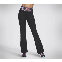 Skechers GoFlex Ultraviolet Flare Pant Women's Black XL Workout Yoga Pants