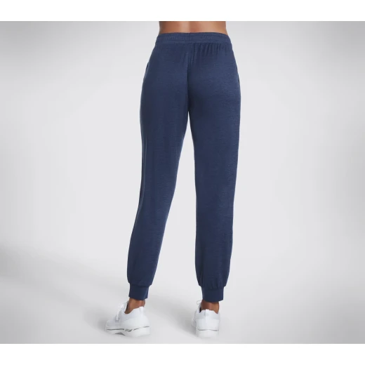 Skechers Go Dri Swift Jogger Pants Women's Navy Medium, Made with Moisture Wicking Fabric, Quick Drying, Elastic Waistband with Drawcord, Front Slash Pockets - Skechers - Image 3