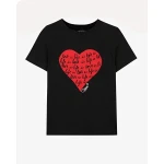DVF Godri Tee Black Crewneck Short Sleeve Women's Clothing Medium - Skechers