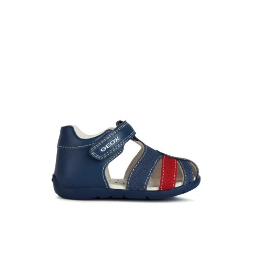 Geox Baby Elthan Navy Sandals: Comfortable Canvas and Leather-Effect Upper for Toddlers. Easy Entry and Adjustable Fit for Summertime Adventures. Size 25 Geox Baby Elthan Navy Sandals: Comfortable Canvas and Leather-Effect Upper for Toddlers. Easy Entry and Adjustable Fit for Summertime Adventures. Size 25