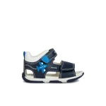 Geox Baby Tapuz Navy Sandals for Boys, Flexible Cushioned Design, Size 23 - Geox