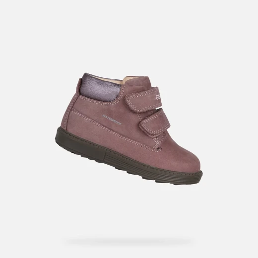 أحذية كاحل هايند بيبي المقاومة للماء وردي 23 لحماية الطقس البارد أحذية كاحل هايند بيبي المقاومة للماء وردي 23 لحماية الطقس البارد