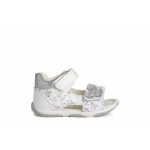Geox Baby Tapuz Sandals White Butterfly Embellished First Steps 23 - Geox