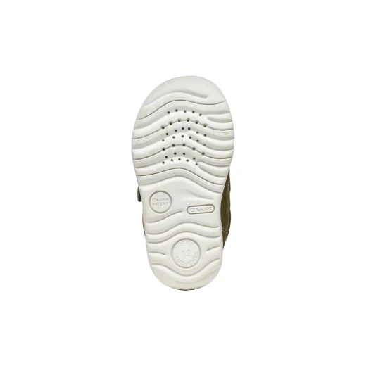 Macchia Baby Pistachio Nappa Leather Toddler Shoes for Boys 26, Soft and Flexible Design, Easy Slip On with Adjustable Fit, Perfect for Learning to Walk - Geox - Image 10