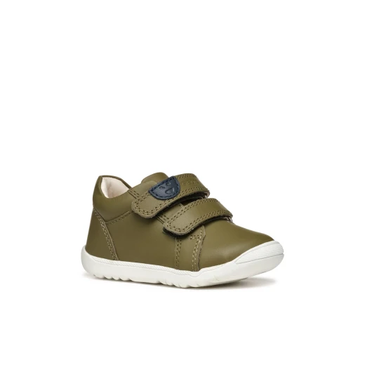 Macchia Baby Pistachio Nappa Leather Toddler Shoes for Boys 26, Soft and Flexible Design, Easy Slip On with Adjustable Fit, Perfect for Learning to Walk - Geox - Image 12