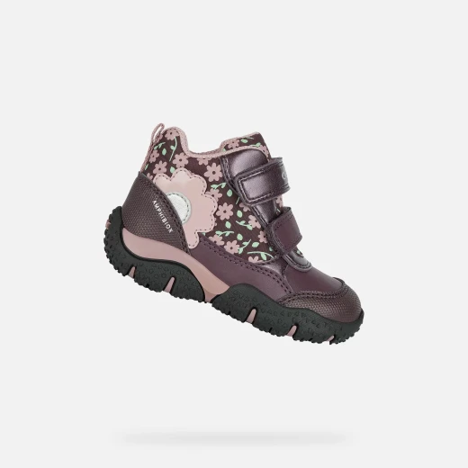 حذاء جيوكس بالتيك ABX بيبي مقاوم للماء بنفسجي متوسط ​​الساق للبنات مقاس 23 - جيوكس - Image 2
