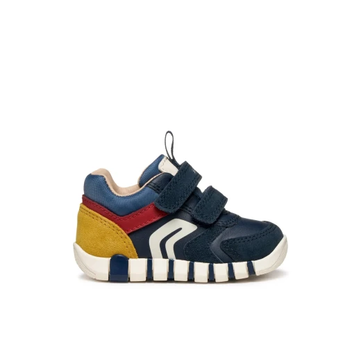 IUPIDOO Baby Boys' First Steps Sneaker Navy 24 Flexy Cushioning Breathable Lightweight Leather Effect and Suede IUPIDOO Baby Boys' First Steps Sneaker Navy 24 Flexy Cushioning Breathable Lightweight Leather Effect and Suede