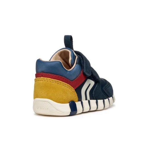 IUPIDOO Baby Boys' First Steps Sneaker Navy 22 Flexy Cushioned Breathable Leather Effect Suede Lightweight Comfortable Footwear for Little Adventurers B3555D.05422.C4244 - Geox - Image 5