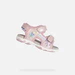 Flaffee Baby Girls' Sandals Pink Open Toe 23 Size Water Resistant - Geox