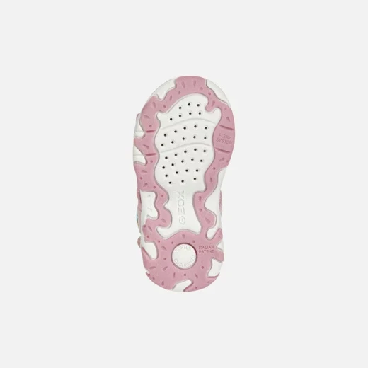 Flaffee Baby Girls' Sandals Pink Open Toe 23 Size Water Resistant - Geox - Image 6
