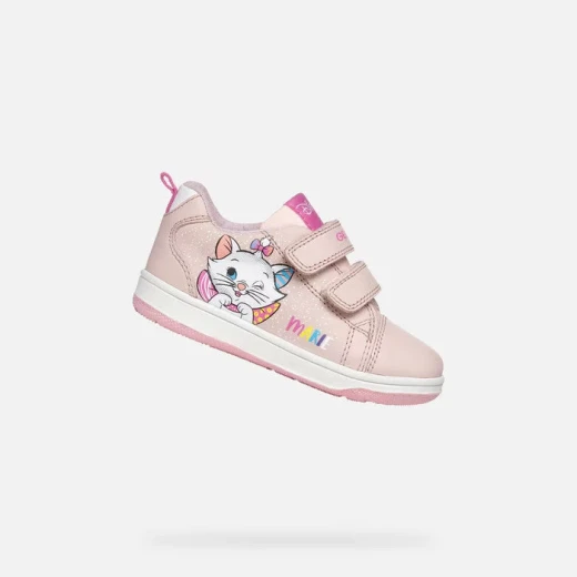 Geox New Flick Baby Sneakers Pale Pink Featuring Marie Aristocats Print Size 23 Breathable and Flexible Low Cut Design with Double Riptape Closure for Easy Wear Fast Delivery Geox New Flick Baby Sneakers Pale Pink Featuring Marie Aristocats Print Size 23 Breathable and Flexible Low Cut Design with Double Riptape Closure for Easy Wear Fast Delivery