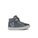 Geox Gisli Baby Dark Grey Sneakers for Toddlers Size 23 Comfortable and Breathable Design Perfect for Little Feet Easy Exchange and Fast Delivery - Geox
