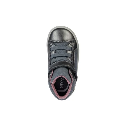 Geox Gisli Baby Dark Grey Sneakers for Toddlers Size 23 Comfortable and Breathable Design Perfect for Little Feet Easy Exchange and Fast Delivery - Geox - Image 6