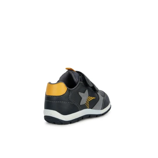 Heira Baby Black Sneakers for Toddlers, Size 23, Comfortable and Stylish - Geox - Image 4