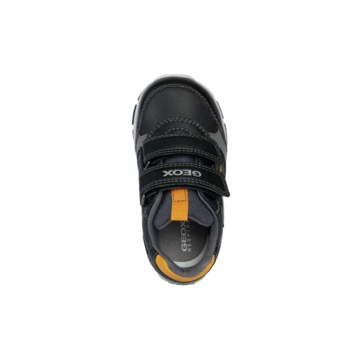 Heira Baby Black Sneakers for Toddlers, Size 23, Comfortable and Stylish - Geox - Image 6