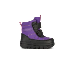 Willaboom Baby Thermal Lined Purple Shoes Size 22 for Toddlers, Featuring GEOX Technology for Comfort and Protection, Fast Delivery and Easy Exchange at Geox Stores