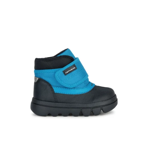Geox Willaboom Baby Petrol Shoes with Thermal Lining for Harsh Temperatures, Sizes Available, B365BD.0FUCE.C4347, Fast Delivery and Easy Exchange at Geox Stores - Geox - Image 2