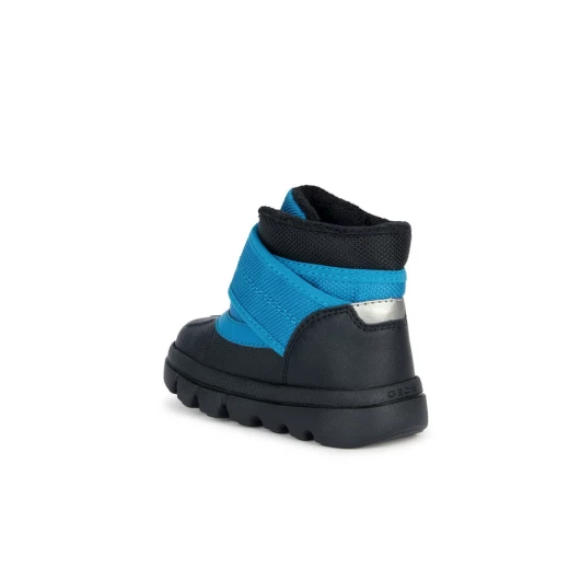 Willaboom Baby Thermal Lined Petrol Shoes 22 for Cold Weather Protection - Geox - Image 4