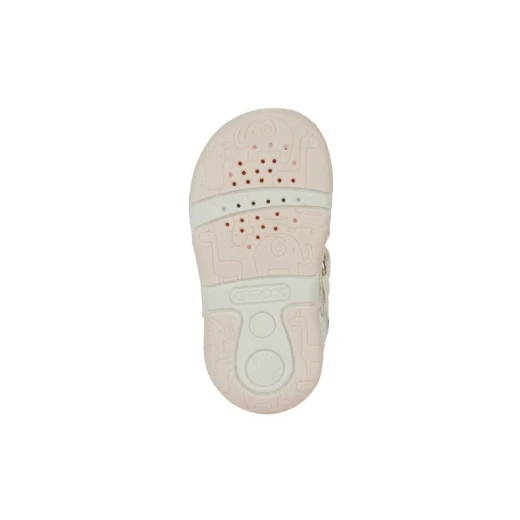 Tapuz Baby First Steps Sandals White 26 Breathable Leatherette - Geox - Image 6