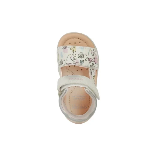 Tapuz Baby First Steps Sandals White 26 Breathable Leatherette - Geox - Image 7