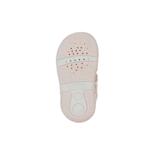 Tapuz Baby Girls First Steps Sandals Pink 26 Breathable Leatherette - Geox - Image 6