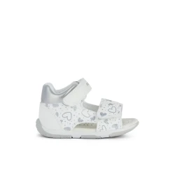 Tapuz Baby Girls Sandals White 26 Breathable Leatherette First Steps